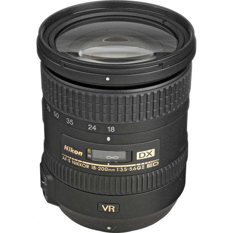 Image of Nikon AF-S DX NIKKOR 18-200mm f/3.5-5.6G ED VR II SLR Teleobiettivo zoom Nero