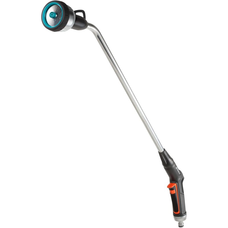 Image of Gardena 18336-20 ugello atomizzatore per pistola ad acqua da giardino Lancia a spruzzo d'acqua da giardino Nero, Ciano, Acciaio inox cod079