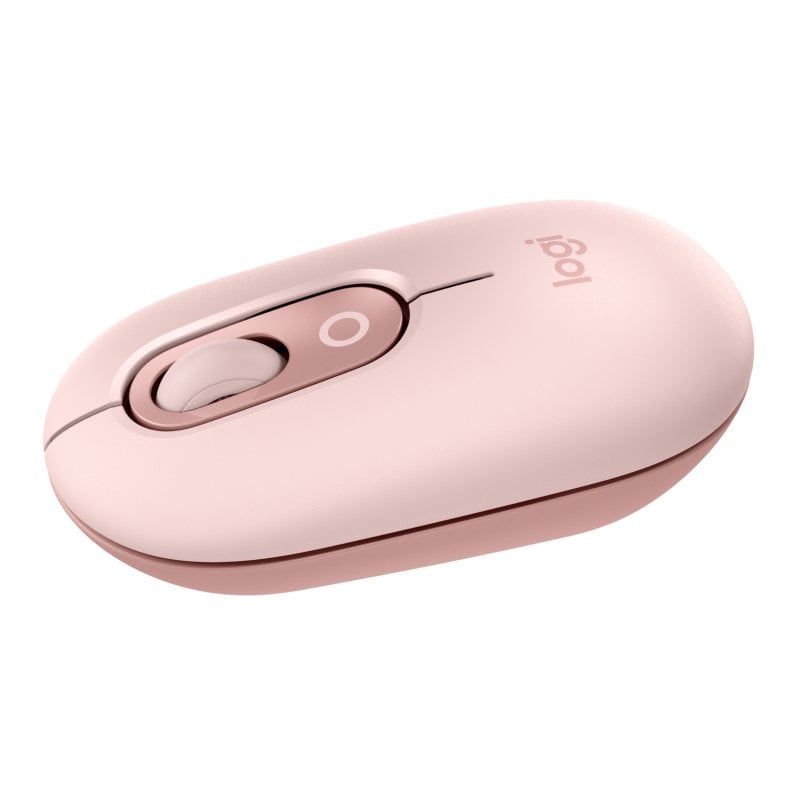 Image of Logitech Pop Mouse Mouse wireless compatto con funzione Emoji personalizzabile, rosa