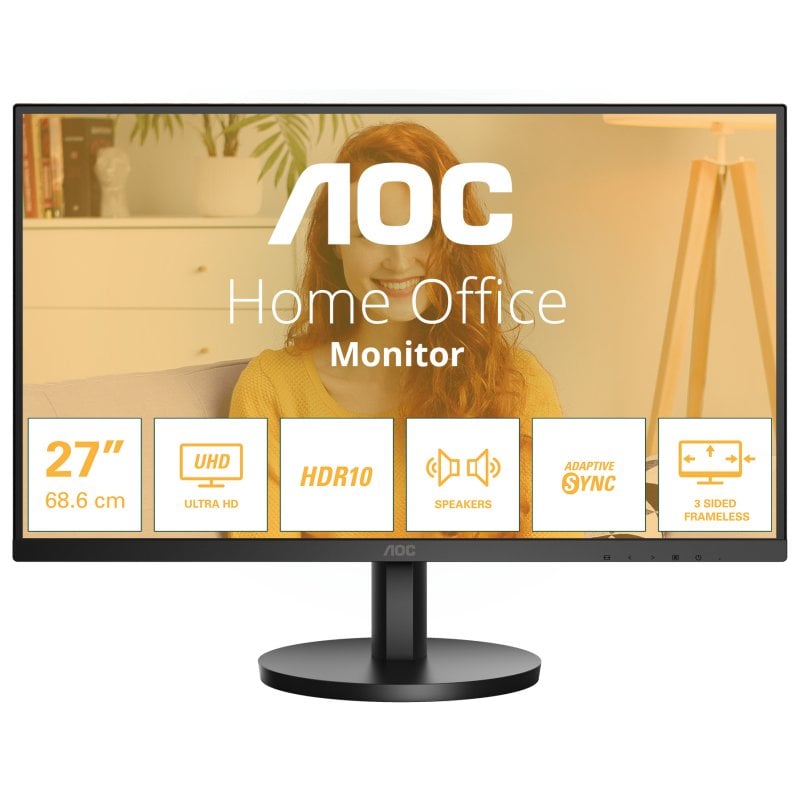 Image of Monitor AOC U27B3A da 27" LED IPS Ultra HD 4K