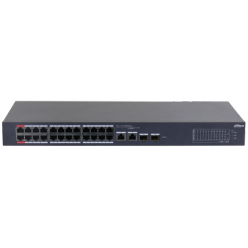 Dahua Technology DH-CS4226-24ET-375 Switch Gestionado L2 Gigabit 24 Puertos + 2 SFP PoE