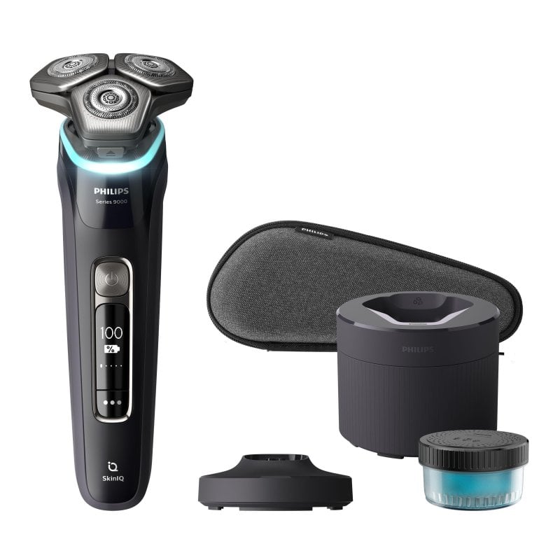 Image of Philips SHAVER Series 9000 S9976/55 rasoio elettrico Rotazione Trimmer Nero