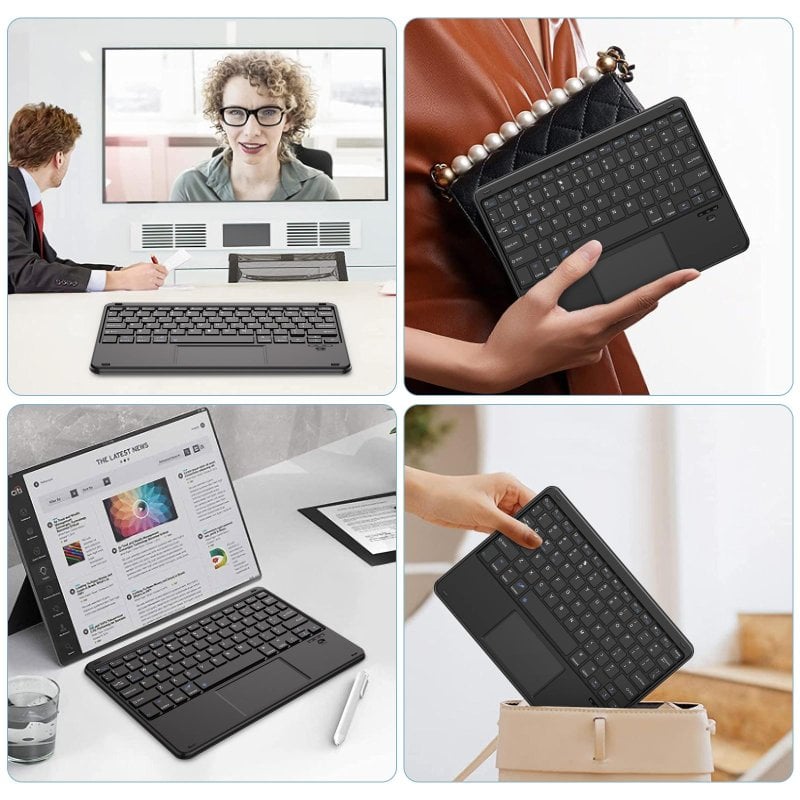 Tastiera Bluetooth per iPad Tablet Laptop telefono... - Grandado