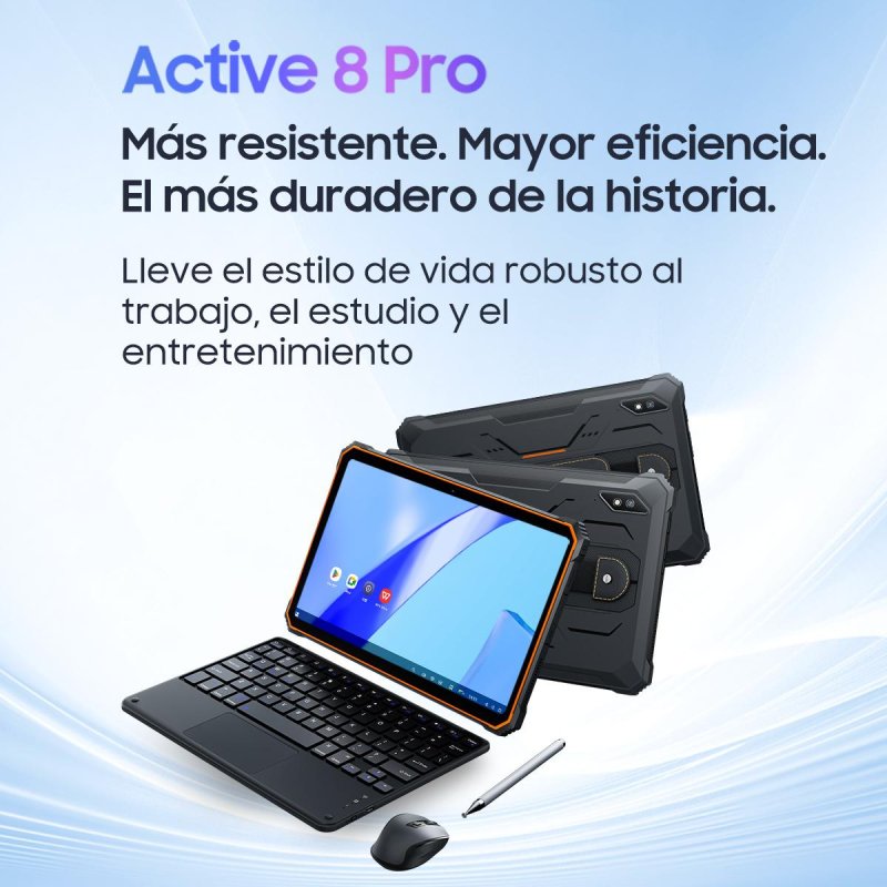 Active 8 Pro - Tablet Rugged, Android 12, 256 GB ROM 8 GB RA - Foto 11