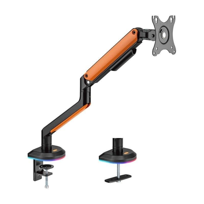 Aisens Soporte Monitor Mesa RGB Gaming 17 à 32" VESA 75x75 à 100x100 Max 9Kg