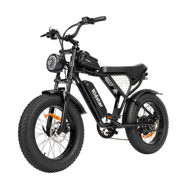 Image of Bicicletta elettrica Ridstar Q20 500w Batteria 48v15ah 20" Nera