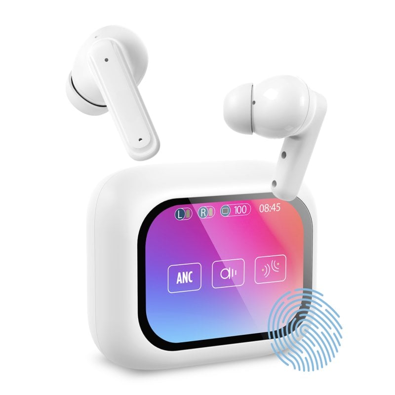 Casque Ksix Vision – True Wireless Stereo, Réduction de Bruit ANC, Écran TFT - vue 8