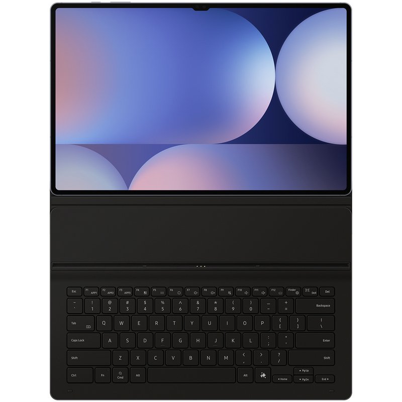 Custodia Con Tastiera Spagnola Per Tablet JUSYEA 10.1 - Rimovibile, Type-C, Stand Incorporato - Nero - 3