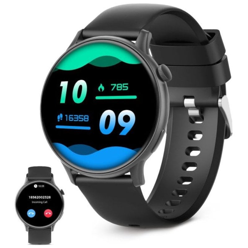 Ksix Core 2 Smartwatch Ecrã Amoled 1.43' Preto