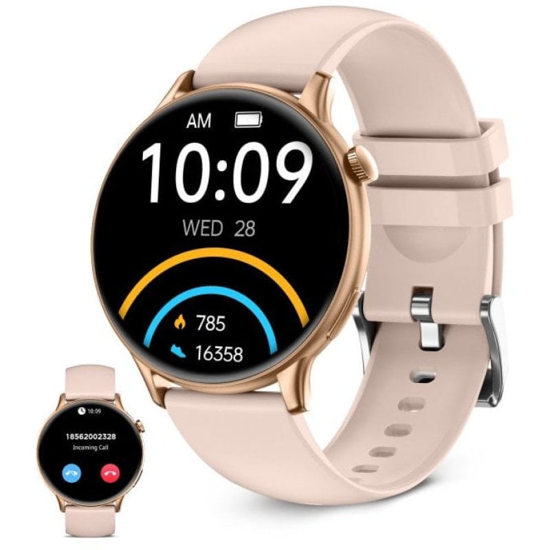 Ksix Core 2 Smartwatch Ecrã Amoled 1.43' Rosa