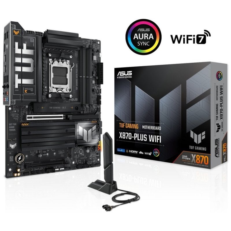 Motherboard ASUS TUF GAMING X870-PLUS WIFI AMD X870 AM5 DDR5 ATX WiFi 7 USB4