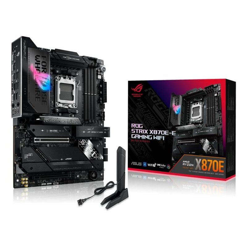 Motherboard ASUS ROG Strix X870E-E Gaming X870E Sockel AM5 DDR5 ATX WiFi 7 USB4