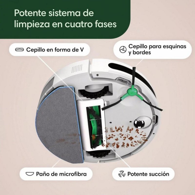 2x filtros de aspirador compatible con iRobot Roomba 760, 770, 780, 790 aspirado
