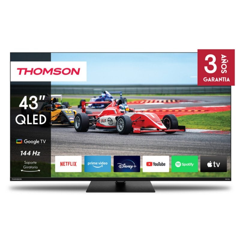 Image of Thomson 43QG7C14 Google TV QLED televisore Pro UltraHD 4K 144Hz 43'' cod079