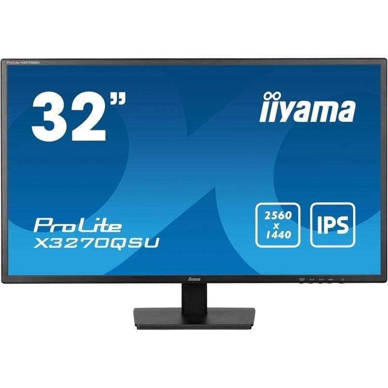 Monitor iiyama ProLite X3270QSU-B1 32" WQHD 100Hz IPS USB-Hub Lautsprecher 3ms