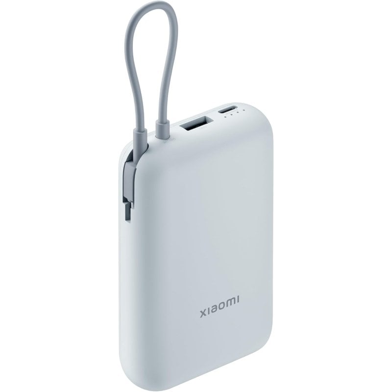 Image of Cavo integrato Xiaomi Powerbank 10000mAh Blu ghiaccio