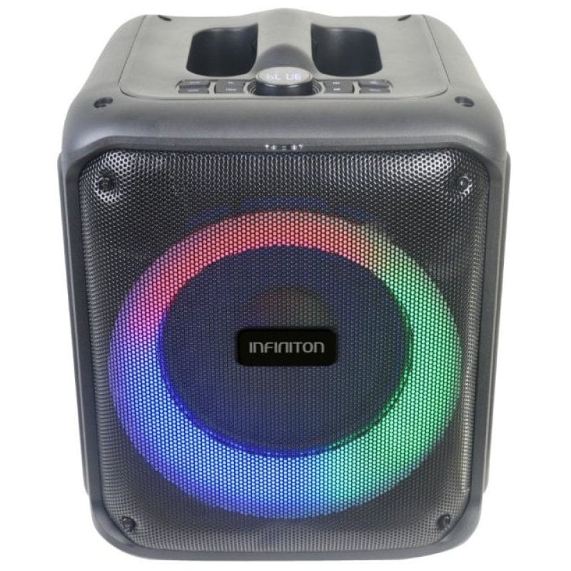 Image of Infiniton Party EQ07 Altoparlante portatile Bluetooth 70W con luce LED Nero