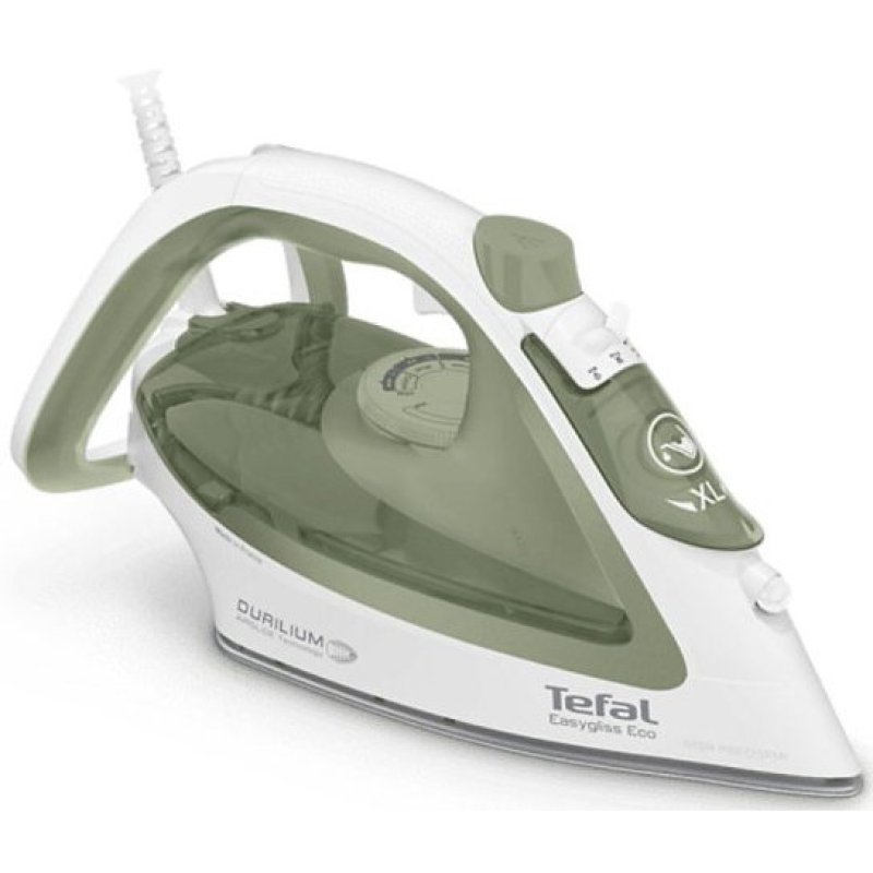 Image of Tefal Fv5781 Ferro da stiro a vapore 2800w 260g/min Durilium Airglide Verde/bianco