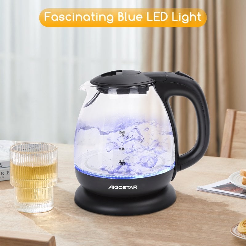 Tetera Electrica Aigostar Hervidor Elu00e9ctrico De Litros Con