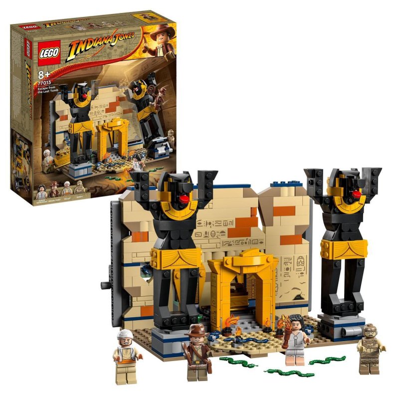 Image of Kit di costruzione LEGO® Indiana Jones™ 77013 Fuga dalla tomba perduta (600 pezzi) cod079