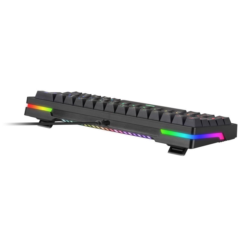 Redragon K551-R Vara mechanisch gamingtoetsenbord: een enkele RGB-kleur