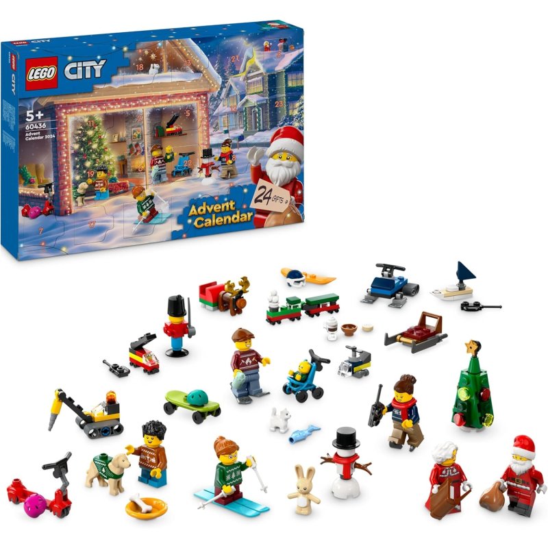 Image of Calendario dell'Avvento Lego City 2024 cod079