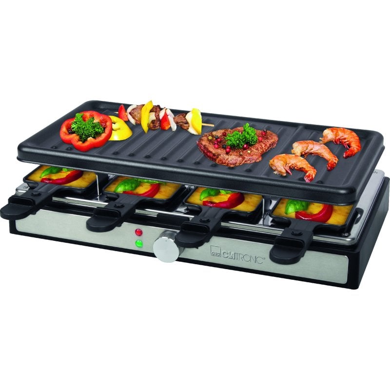 Image of Clatronic RG 3757 Raclette Grill per 8 persone 1.400 W