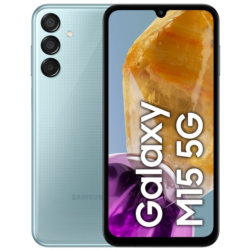 Image of Samsung Galaxy M15 5G 4/128 GB Azzurro Versione importata UE gratuita cod079