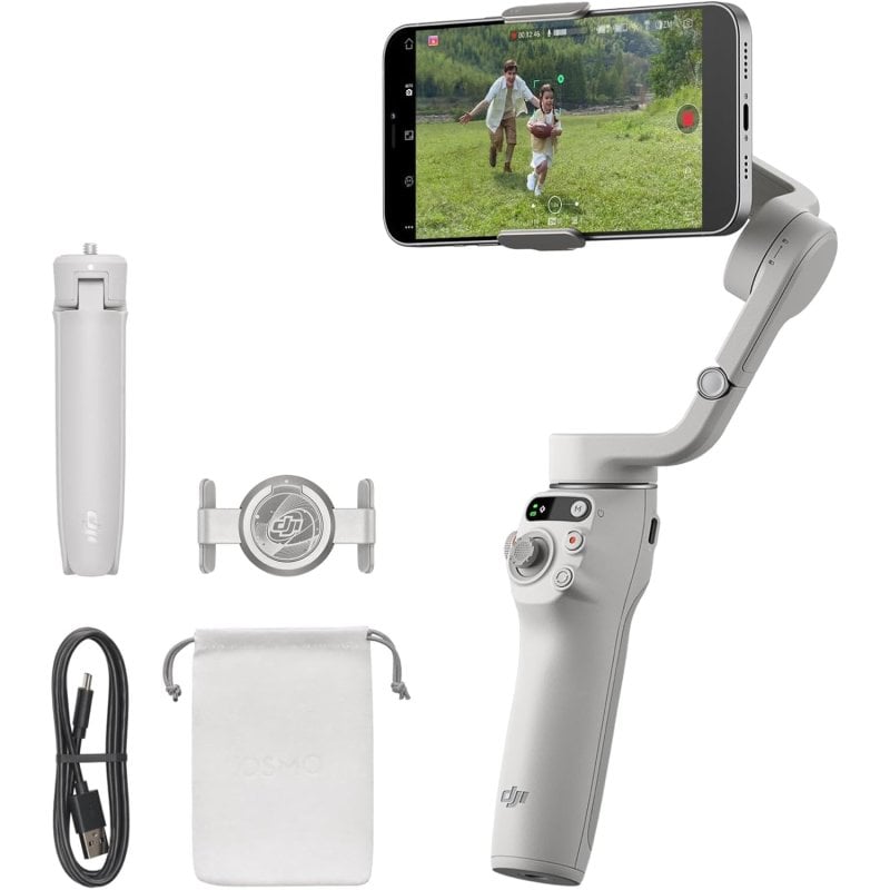 Image of DJI Osmo Mobile 6 Stabilizzatore per fotocamera per smartphone Platino