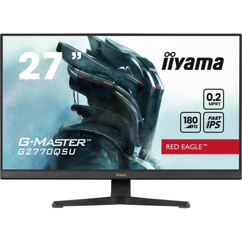 Image of iiyama G-MASTER G2770QSU-B6 Monitor PC 68,6 cm (27") 2560 x 1440 Pixel Wide Quad HD LED Nero