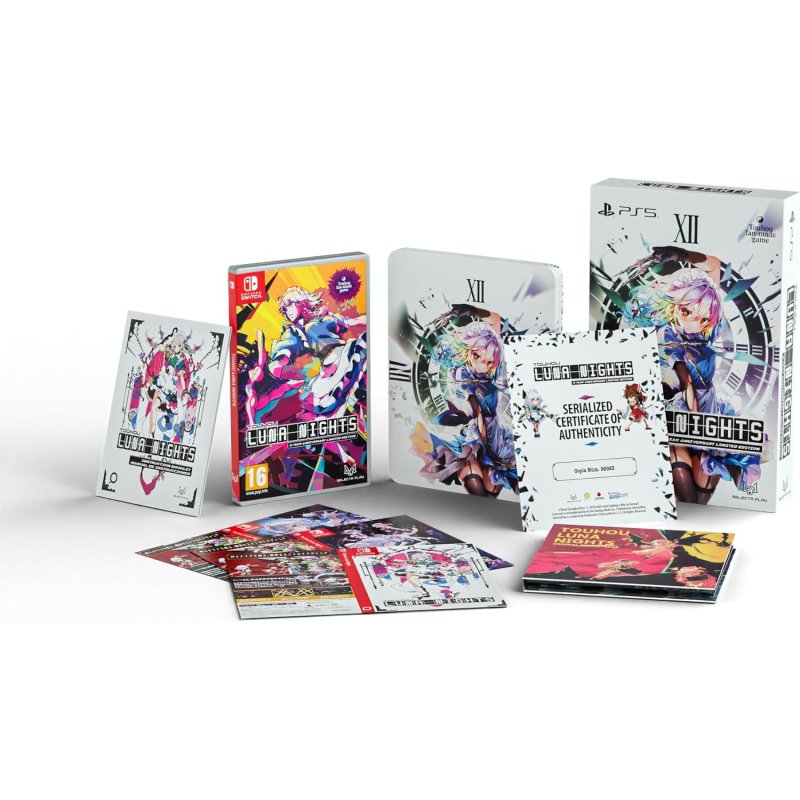 Touhou Luna Nights 5 Year Anniversary Limited Edition Nintendo Switch