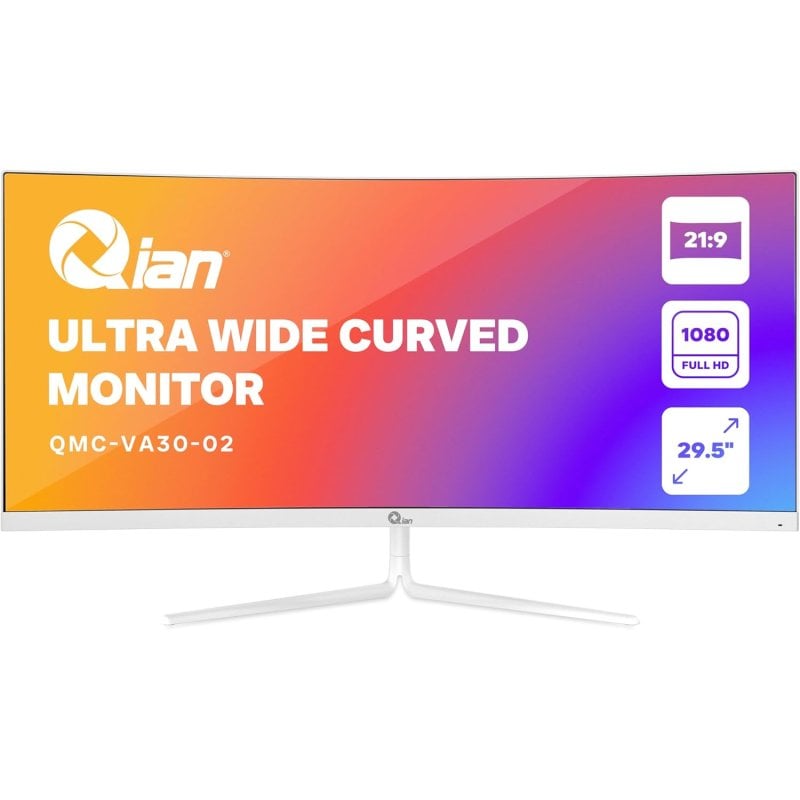 Qian QMC-VA30-02 29.5' LED UWFullHD 200Hz Curvo