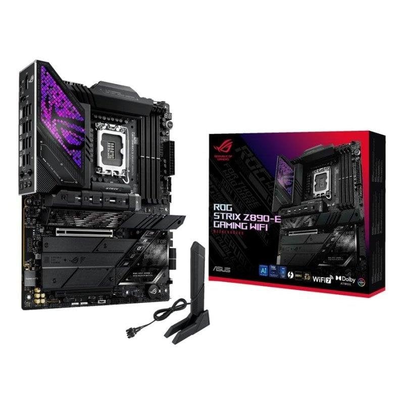 Motherboard ASUS ROG STRIX Z890-E GAMING WIFI Z890 LGA 1851 DDR5 ATX WiFi 7 Thunderbolt 4