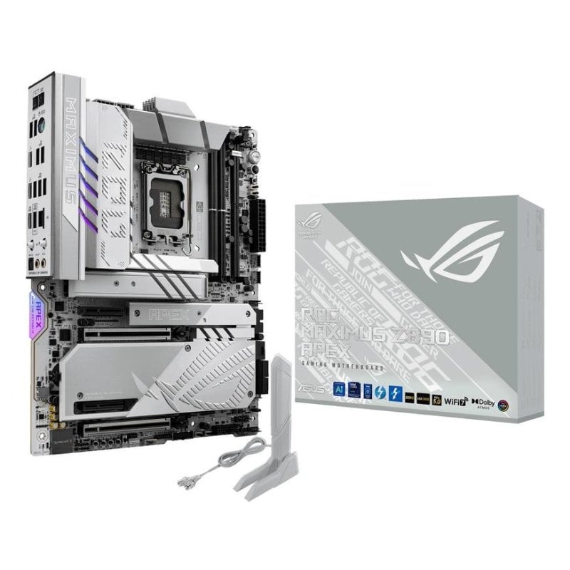 Schede Madri ASUS ROG MAXIMUS Z890 APEX Intel Z890 LGA 1851 DDR5 ATX WiFi 7 Thunderbolt 4