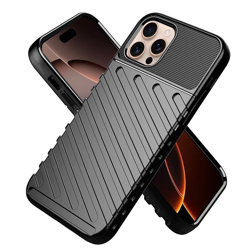 Image of Custodia Cool iPhone 16 Pro Max Thunder nero