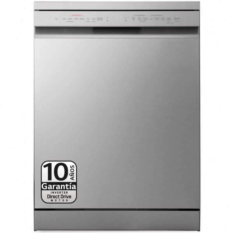 Image of LG DF243FVS.APYQEES Lavastoviglie Capacità 14 Posate D Acciaio Inox Anti-Impronte