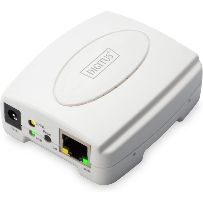 Digitus DN-13003-2 Servidor de Impresión Fast Ethernet USB 2.0