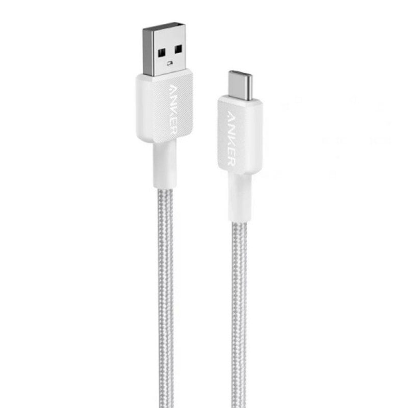 Image of Cavo USB-A a USB-C intrecciato in nylon Anker 0,9 m bianco