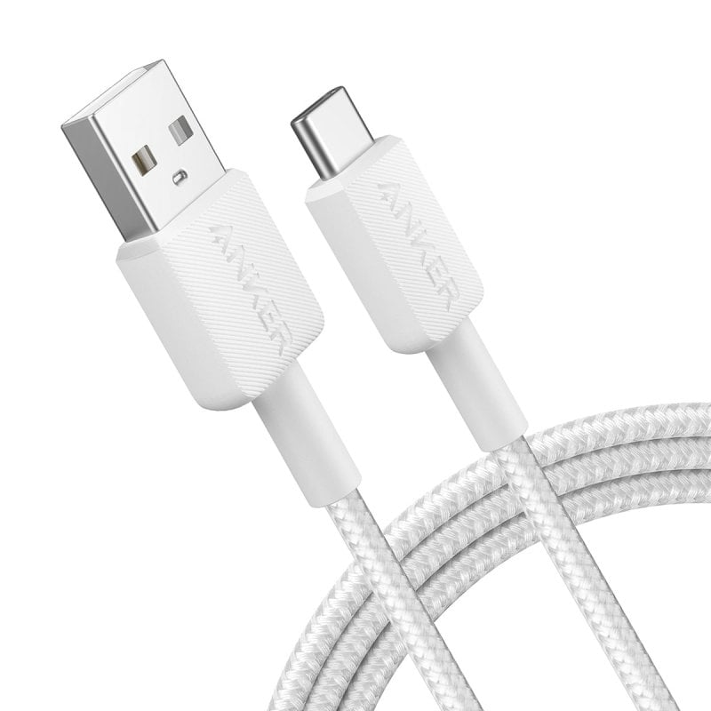 Image of Cavo Anker Nylon USB a USB-C 1,8 m Bianco