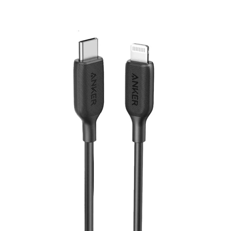 Image of Cavo Anker USB-C a Lightning in nylon 1,8 m nero