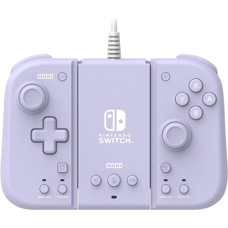 Image of Set di accessori lavanda compatti Hori Switch Split Pad per Nintendo Switch