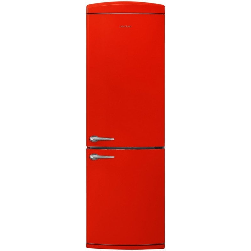 Image of Cecotec Bolero CoolMarket Combi Origin 294+ rosso E Frigorifero Combi Retro E rosso cod079
