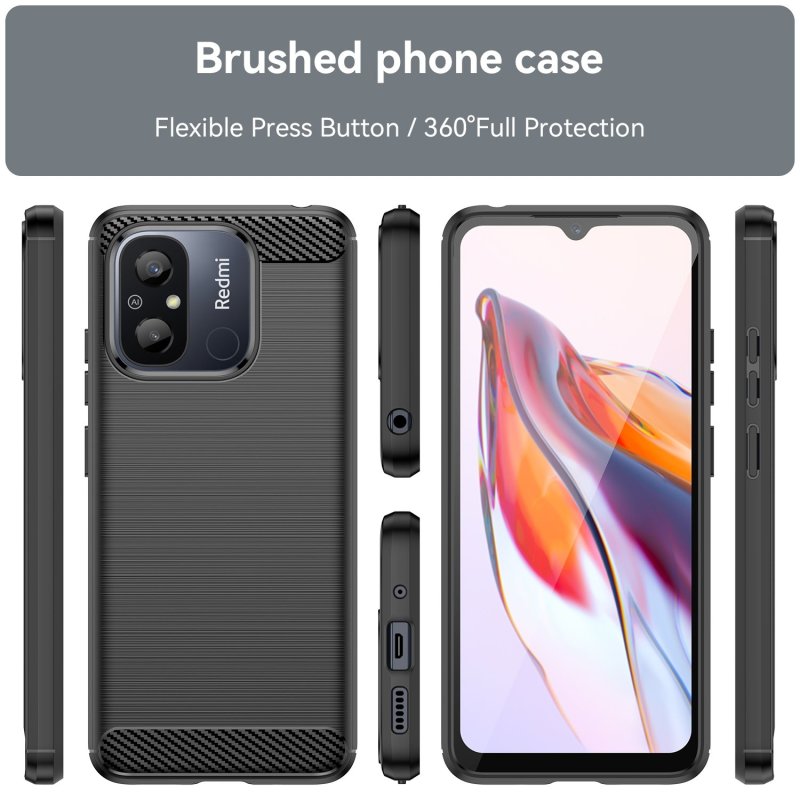 Caso Cover per XIAOMI Redmi 8A Custodia,Materiale in fibra