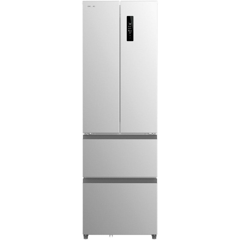 Image of Cecotec Bolero CoolMarket Combi F2D 400 Inox E Frigorifero Combi 4 Porte French Door E Inox cod079