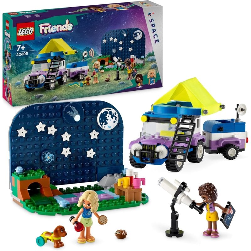 Image of Veicolo da campeggio per osservare le stelle Lego Friends cod079