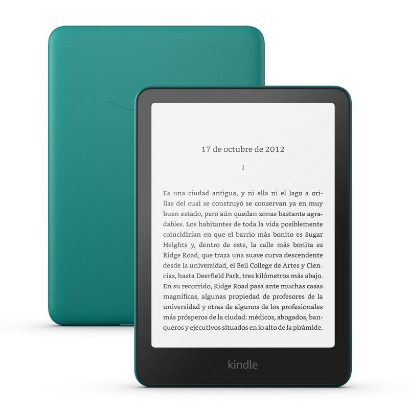 Image of E-Book Kindle Paperbianco 7" 16GB con pubblicità verde giada