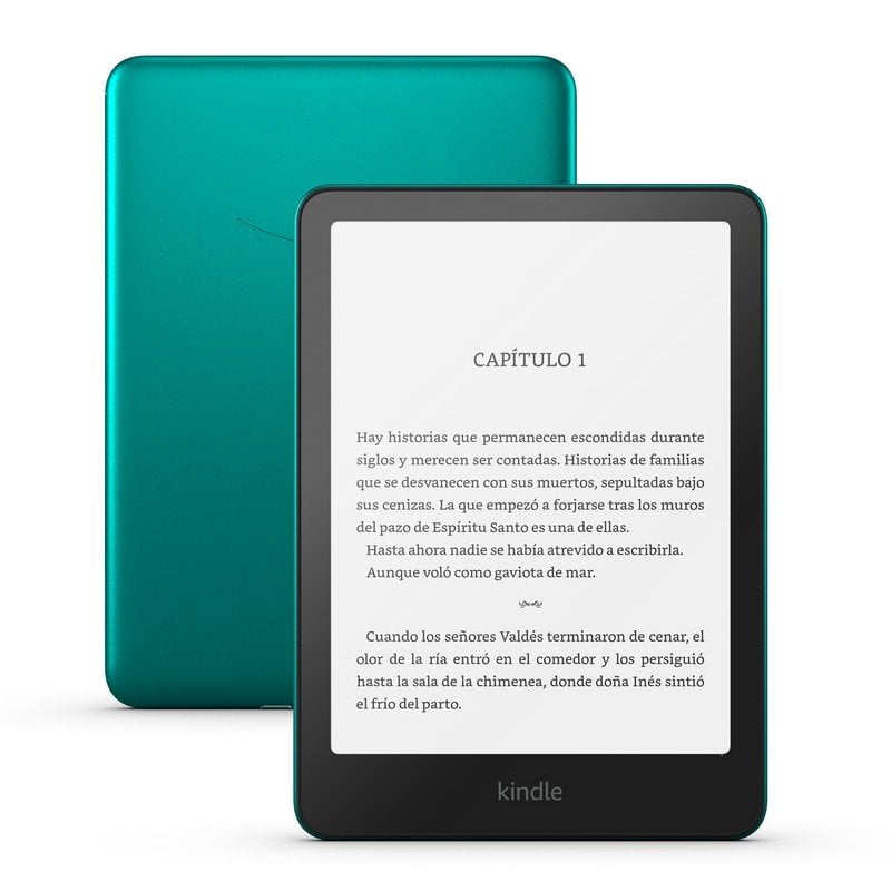 Image of E-Book Kindle Paperbianco Signature Edition 7" 32 GB Verde giada metallizzato