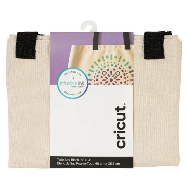 Cricut Infusible Ink Tote Bolso de Lona L M36 Blanco