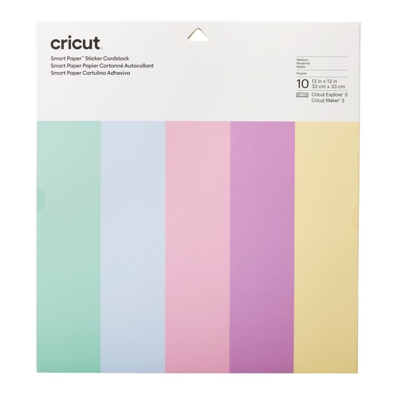 Cricut Smart Paper Papel Autoadhesivo 10 Unidades