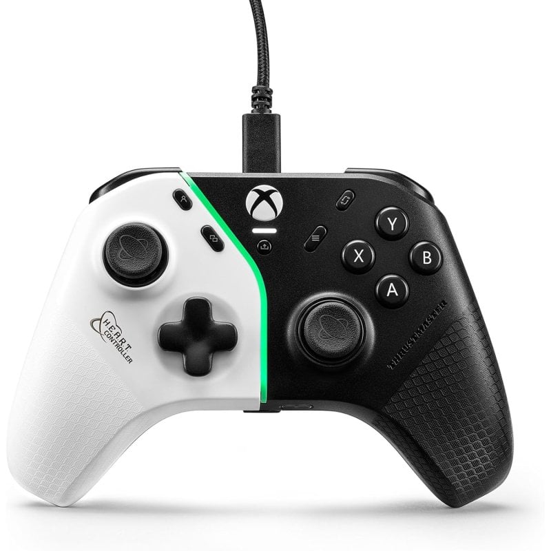 Image of Thrustmaster H.E.A.R.T. Nero, Bianco USB Gamepad PC, Xbox One, Xbox One S, Xbox One X